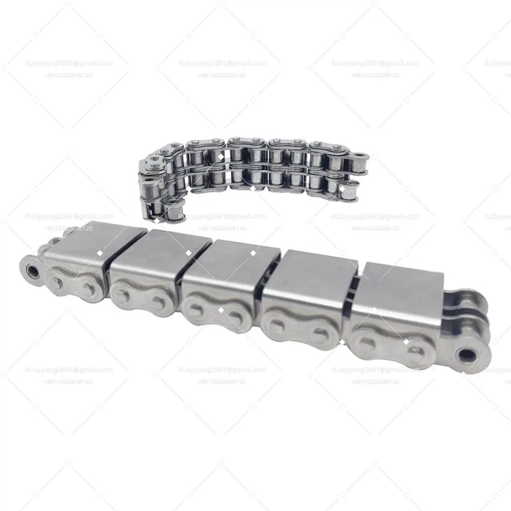 SA1 SA2 WA1 WA2 Short Pitch Roller Chain Stainless Steel Conveyor Chain Attachment